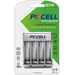 PISCELL chargeur de pile AA/AAA/9v/NI-MH/NI-CD