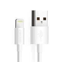 Choetech TPE USB to Lightning Cable 1m/3ft Charging Cable for Home and Office - White