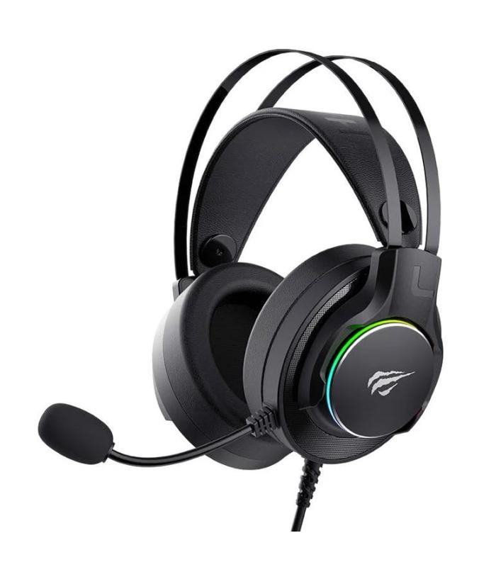 Havit H2007U Wired USB 7.1 RGB Gaming headset with Microphone_Black
