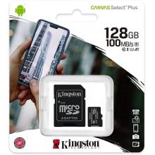 Kingston Canvas Select microSD Card - 128 GB