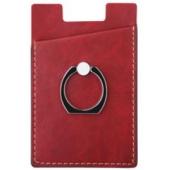 Phone Wallet Card Holder with Ring