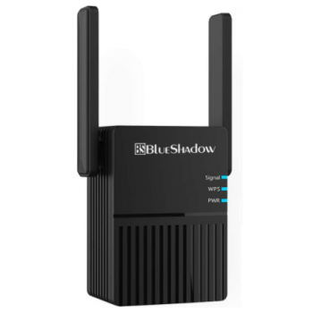 Blueshadow WiFi Range Extender - Dual Band 2.4G/5G High Speed Signal Booster 1200Mbps