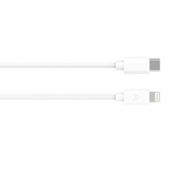 PROCharge USB-C to Lightning Cable White (1.2)- Axessorize