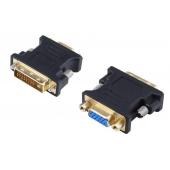 DVI-I 24+5 Male to VGA Female Adapter