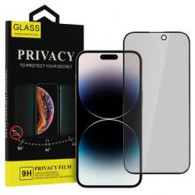 Privacy Screen Protector for iPhone 14 Pro Max, 9H Hardness Bubble Free Anti Spy Screen Protector Tempered Glass