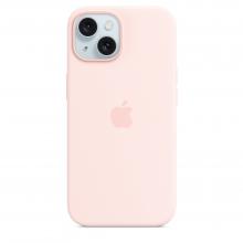 iPhone 15 Pro Silicone Case with MagSafe - Light Pink