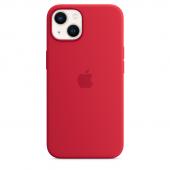 iPhone 15 Silicone Case with MagSafe - Red