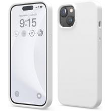 iPhone 15 Pro Silicone Case with MagSafe - White