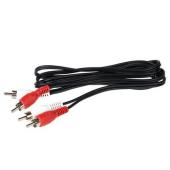 2-RCA Male-Male Stereo Audio Cable