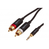 3.5mm to 2 RCA Male to Male Aux Audio Cable Cord