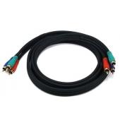 3-RCA Component Video Coaxial Cable