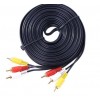 3-RCA Male to Male Audio Video AV Cable