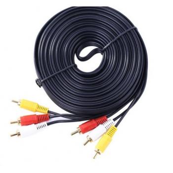 3-RCA Male to Male Audio Video AV Cable