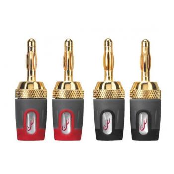 Speaker Cable Banana Plugs 4-Pack