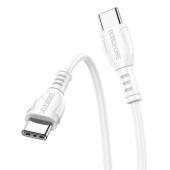 BOROFONE Type C to Type C BX51 - 60W Durable Cable Fast Charging and Data Sync (Black)