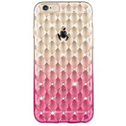 iPhone 6/6S Diamond Bling Color Fade Transparent Case