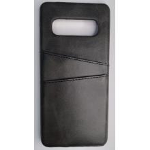 Samsung S10 Plus Leather Case w/ Card Holder