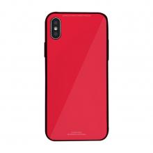iPhone X TPU with Glass Back Case