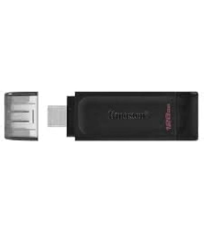 Kingston DataTraveler 70 128GB Portable and Lightweight USB-C flashdrive with USB 3.2 Gen 1 speeds (DT70/128GBCR)