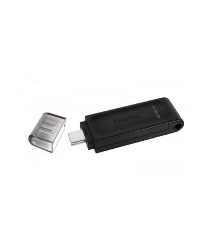 Kingston DataTraveler 70 64GB Portable and Lightweight USB-C flashdrive with USB 3.2 Gen 1 speeds (DT70/64GBCR)