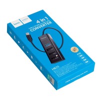 Hoco HB25 Easy Mix Type-C 4-in-1 High Speed Converter