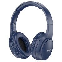 HOCO W40 Bluetooth 5.3 Wireless Headphones Blue