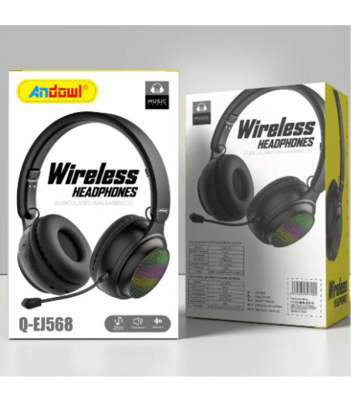 Andowl WIRELESS GAMING HEADPHONES Q-EJ568