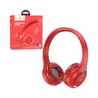 Hoco W41 Lightweight Bluetooth Stereo Headphones Red