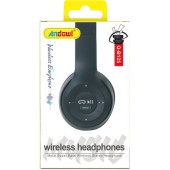 Andowl Q-B125 Bluetooth Wireless Over Ear Headphones 