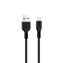HOCO X20 Flash Micro Charging Cable 3M (Black)