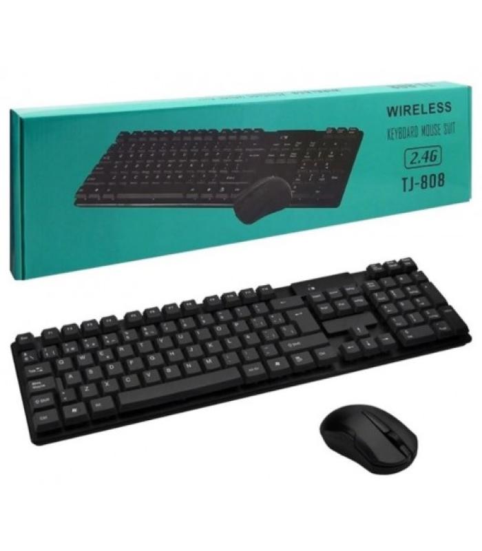 TJ808 Wireless Keyboard and Mouse Combo