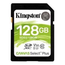 Kingston Canvas Select+ 128GB 100MB/S SDXC Memory Card