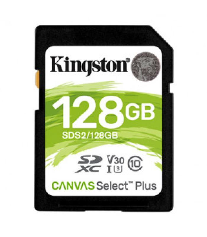Kingston Canvas Select+ 128GB 100MB/S SDXC Memory Card