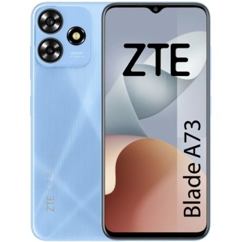 ZTE Blade A73 6.6" Large Screen, 14GB RAM, 256 GB Storage, 50 MP AI Camera (Blue) - New