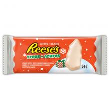 Reese's Peanut Butter White Trees Holiday Candy Bar - 34 g
