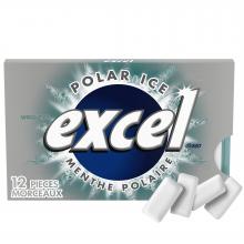 EXCEL, Polar Ice Flavoured Sugar Free Chewing Gum, 12 Pieces