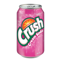 Crush Cream Soda pop 355ml