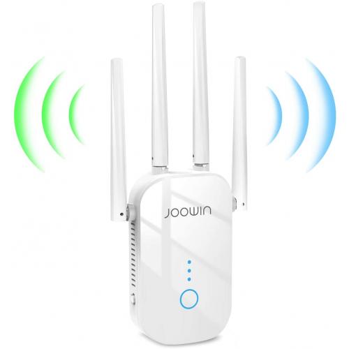 RIPETITORE WI FI WIRELESS 1200 Mbps DUAL BAND 2.4GHz 5GHz WIFI JOOWIN  JW-WR758AC