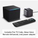 Amazon Fire TV Cube (newest model), Hands-free streaming device with Alexa, Wi-Fi 6E, 4K Ultra HD