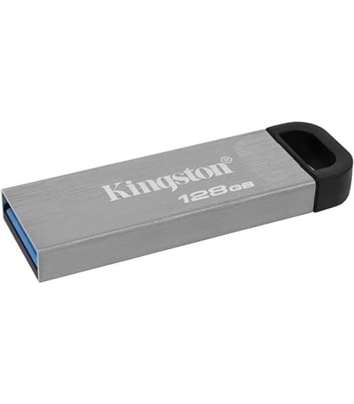 Kingston DataTraveler Kyson 128GB USB 3.2 Metal Flash Drive (DTKN/128GBCR)