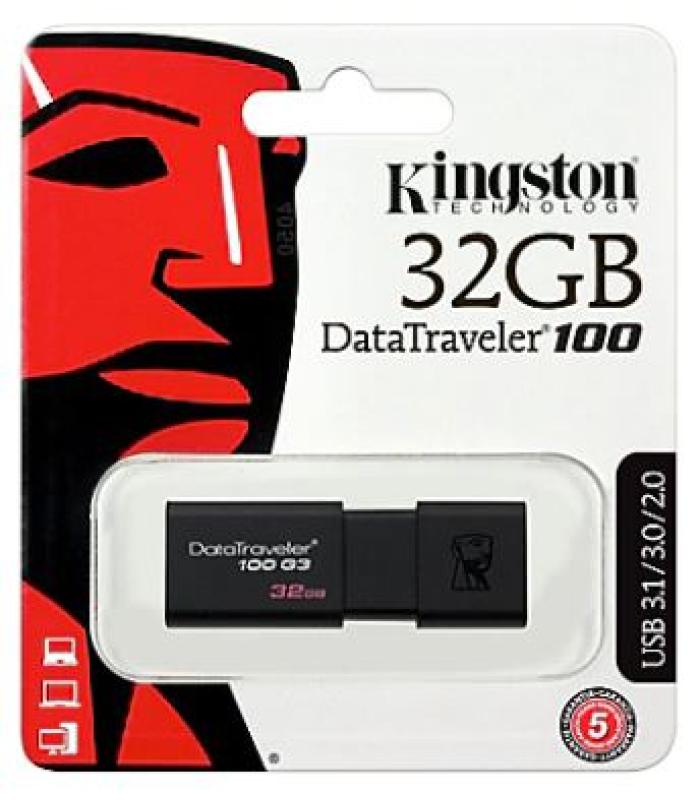 Kingston DataTraveler 100- G3 - USB flash drive - 32 GB