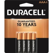 Duracell AAA4 pack Alkaline Batteries Duralock Alkaline Battery