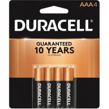 Duracell 1.5V Coppertop Alkaline AAA Battery - 4 Pack