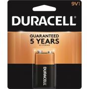 DURACELL- CopperTop 9V Alkaline Batteries - Long Lasting, All-Purpose 9 Volt Battery for Household and Business