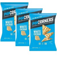 White Cheddar Flavoured Popped-Corn Chips 28g