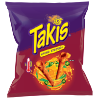 Takis Nacho Xplosion Chips 80g