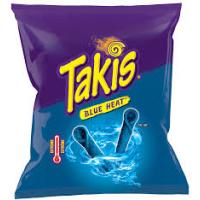Takis Blue Heat Crunchy Rolled Tortilla Chips 80g 
