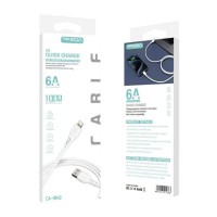 Treqa CA-8642 USB-A to Lightning Cable White 1m (CA-8642)